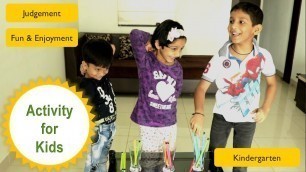 'Activity for kids | Fun games | Kindergarten games | preschool kids |party games'