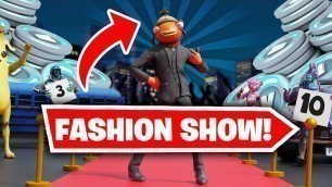 'I Hosted A Fortnite FASHION CONTEST With 100 PLAYERS! (Rare Skins)'