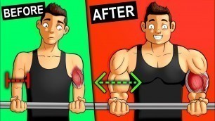 '10 BEST Exercises for WIDER BICEPS!'