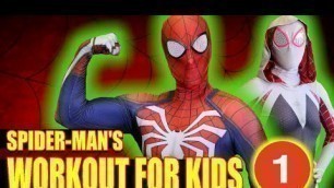 'Spider-Man\'s Workout For Kids #1'