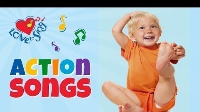 'Hearty Fun Kids | Action Song | Children Love to Sing Kids Fitness Video'