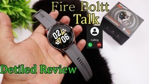 'Fire Boltt Talk Detailed Review| Best BT Calling Smartwatch Under 5000 ?'