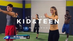 'Kids At Home Workout Led by Teenagers | COV 19 2020'