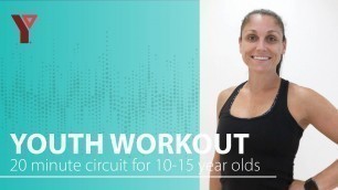 'A 20 Minute Circuit Workout for Kids!'