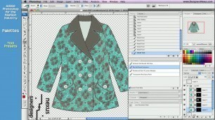 'Photoshop Tutorial for Fashion Design (23/24) Tool Presets, Brushes Palette, Levels'