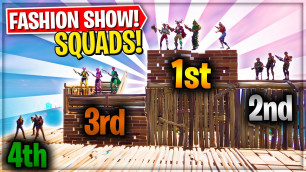 '*SQUADS* Fortnite Fashion Show! Skin Competition! | BEST SQUAD DRIP, COMBO & EMOTES WINS!'