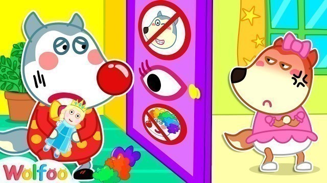 'I\'m sorry, Excuse Me - Wolfoo Learns Good Behaviour for Kids | Wolfoo Channel Kids Cartoon'