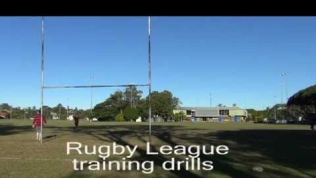 'Rugby League training drills'