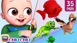 'Baby Goes Fishing Song + More ChuChu TV Baby Nursery Rhymes & Kids Songs'