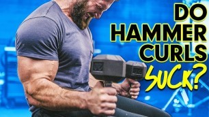 'How To Do HAMMER CURLS For BIGGER BICEPS (THESE WORK!)'