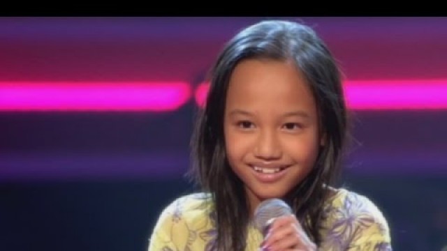 'Amy sings \'Keep Bleeding\' by Leona Lewis - The Voice Kids - The Blind Auditions'