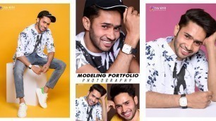 'MALE MODELING  FASHION PORTFOLIO PHOTOSHOOT #shorts'