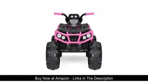 ☀️ Best Choice Products 12V Kids 4-Wheeler ATV Quad Ride On Car Toy w/ 3.7mph Max, LED Headlights,