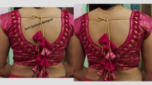 'Very beautiful new letest blouse design - kriti fashion designer'