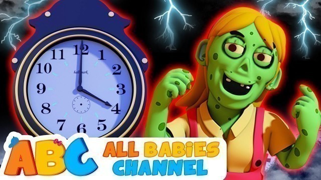 'All Babies Channel ⏰ Hickory Dickory Dock ⏰ Halloween Nursery Rhymes & Kids Songs'