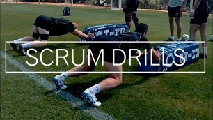 'RUGBY SCRUMMAGING SESSION DRILLS AND TIPS'
