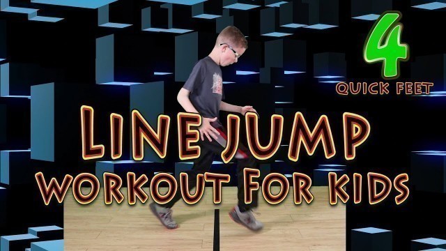'Line Jump Workout For Kids'