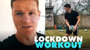 'How Rugby Players Keeping Fit During Lockdown | Rugby Pass'