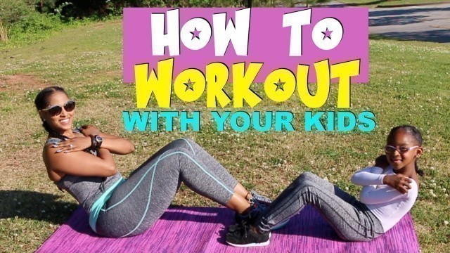 'MOTHER\'S DAY WORKOUT FOR KIDS AND PARENTS | COLLAB WITH KJ TAKEOVER | CHINACANDYCOUTURE FITNESS'
