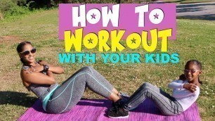'MOTHER\'S DAY WORKOUT FOR KIDS AND PARENTS | COLLAB WITH KJ TAKEOVER | CHINACANDYCOUTURE FITNESS'