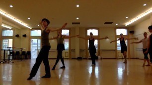 'Adult Advanced Ballet learning Ports de Bras exercise'