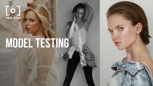 'Learn Model Testing & How To Build Your Fashion Portfolio With Talent Agencies'