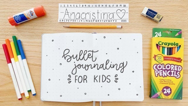 'bullet journal ideas for KIDS + BACK TO SCHOOL (homework log, chores list, savings, self reflection)'