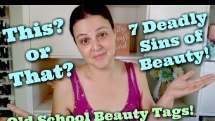 'LIVE CHAT: Old School Beauty TAGS! Let\'s Do Some! PART 1'