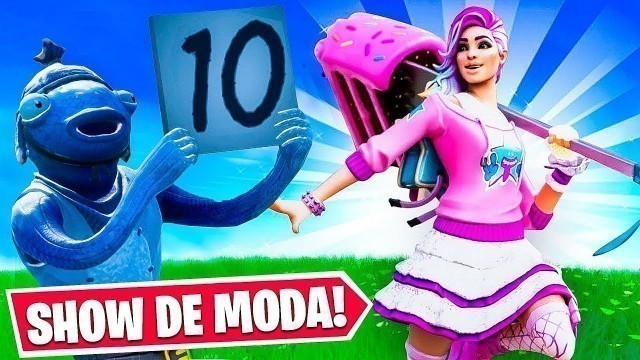 'Organizei Um Concurso de OUTFIT PELA Primeira Vez! (Fortnite Fashion Show)'