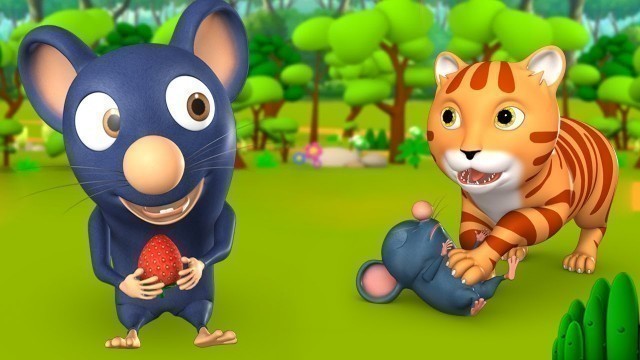 Funny Cat and Clever Rat Story | शैतान बिल्ली और समझदार चूहा हिन्दी कहानी - 3D Kids Moral Stories