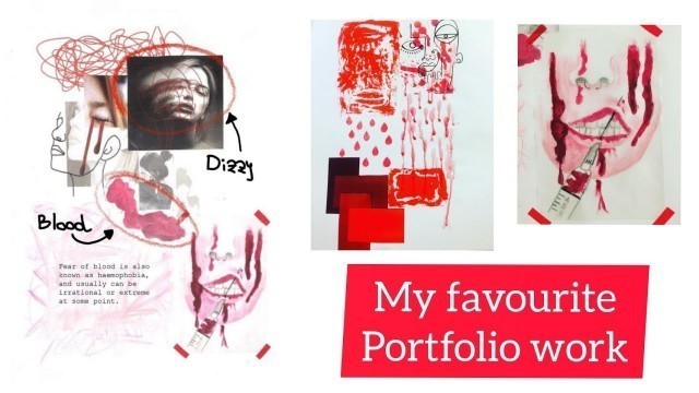 'My Fashion Portfolio Pages: South and City College | Showcasing one of my fear. #fashionstudent'