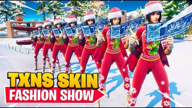 'the TXNS SKIN ONLY Fortnite FASHION SHOW...'