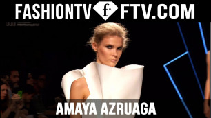 'Amaya Azruaga Spring 2016 at Mercedes-Benz Fashion Week Madrid | MBFW Madrid | FTV.com'