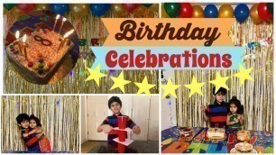 'Birthday Celebrations | Party Time | Easy & Fun Party Games for Kids | Srivalika\'s Little Fun World'
