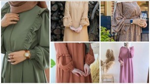 'Latest Simple Decent 32 Sleeves Design for Abayas//Top Fashion'