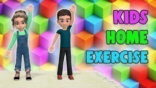 'Kids Home Exercises: Workout To Stay Active At Home'