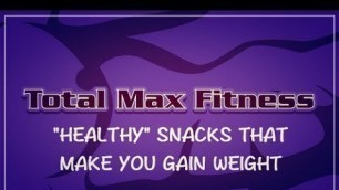 'Total Max Fitness TV Ep 22: Snacking Sabotage'