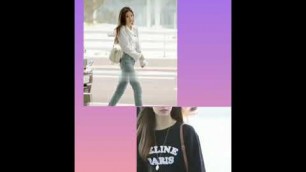 'Lisa Vs Jennie airport fashion. #blinkarmy #lisa #rose #jisso #kpop #jennie #army #bts'
