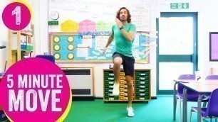 '5 Minute Move | Kids Workout 1 | The Body Coach TV'