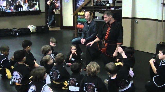 'Kids Kung Fu at MAX Fitness and tour of facility'