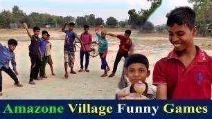 'Village Games in Amazone Funny Video | Kids Video | Lattu game | লাট্টু খেলা'
