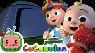 'Yes Yes Bedtime Camping Song | CoComelon Nursery Rhymes & Kids Songs'