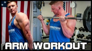 'LOAD YOUR GUNS:  Arm Workout for More MASS'
