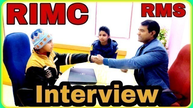 'Rimc interview videos l #RMS Interview l #Military school'