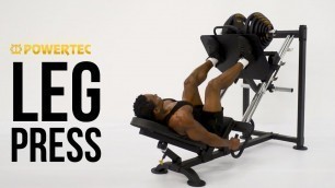 'Leg Press Demo | Powertec'