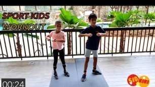 'Simple Kids Circuit Workout - 5 Fun Exercises for All Ages - SPORT KIDS TV'