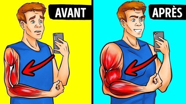 '7 Minutes Pour se Muscler Les Bras Sans le Moindre Équipement'