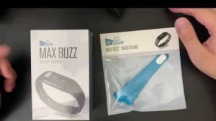'Fitness Tracker Virgin Pulse Max Buzz Unboxing and Review'