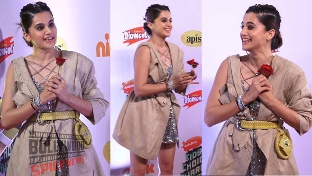 Taapsee Pannu At Nickelodeon Kids Choice Awards 2019