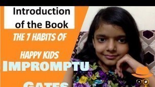 Introduction - The 7 Habits Of Happy Kids